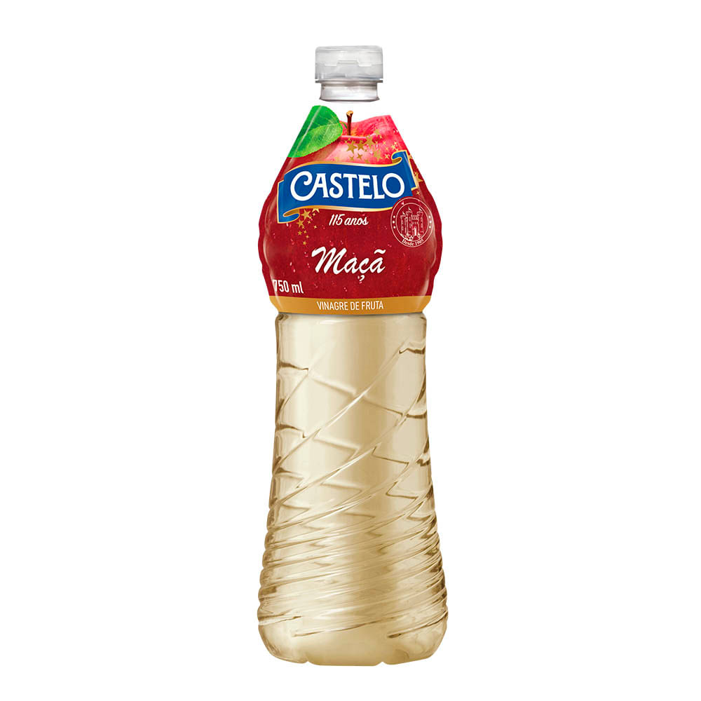 Vinagre Castelo 750ml Maçã