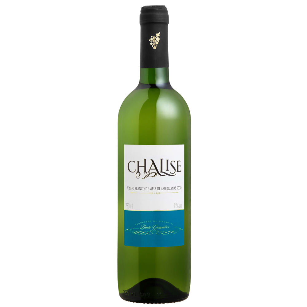 Vinho Brasileiro Chalise 750ml Seco Branco
