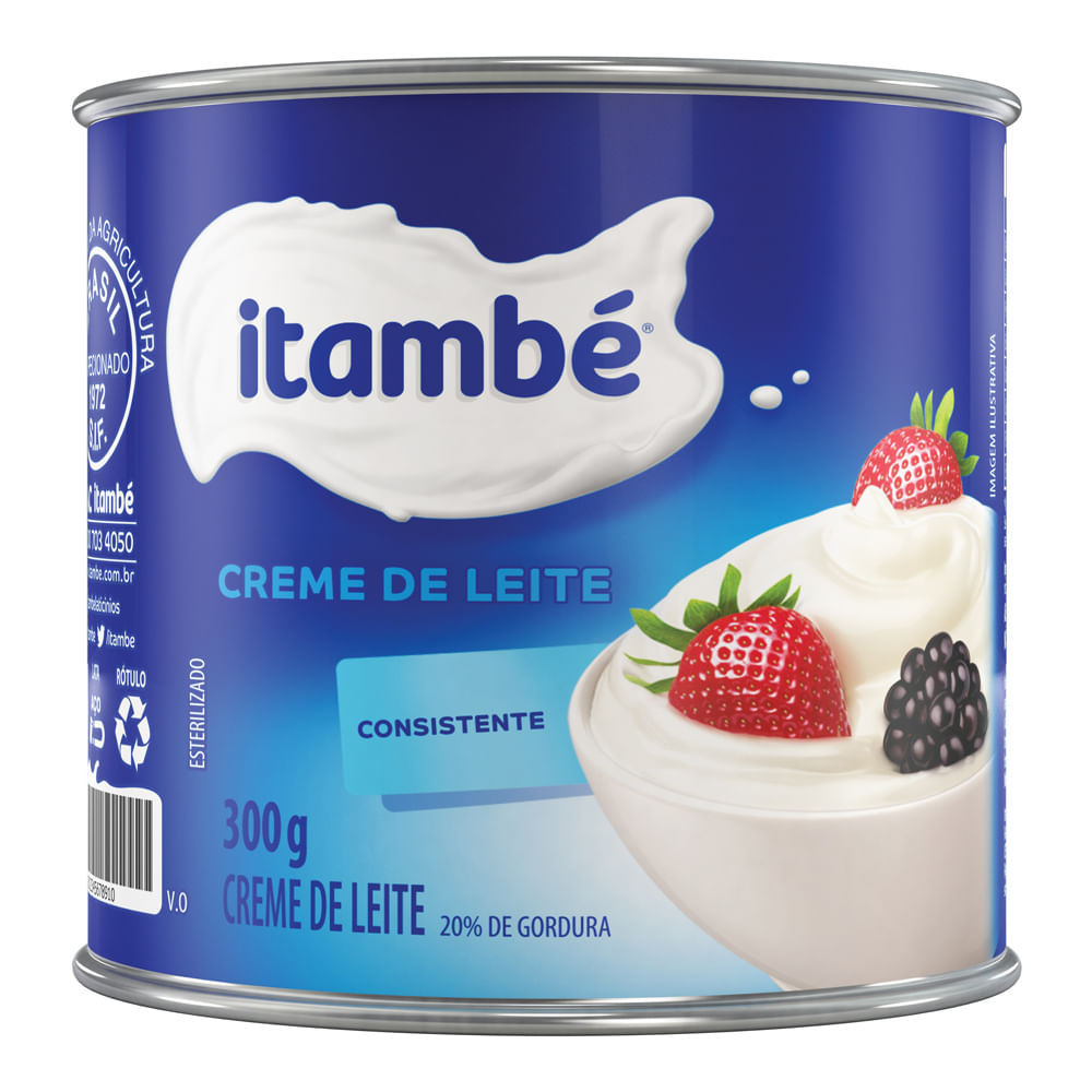 Creme de Leite Itambé Lata 300g
