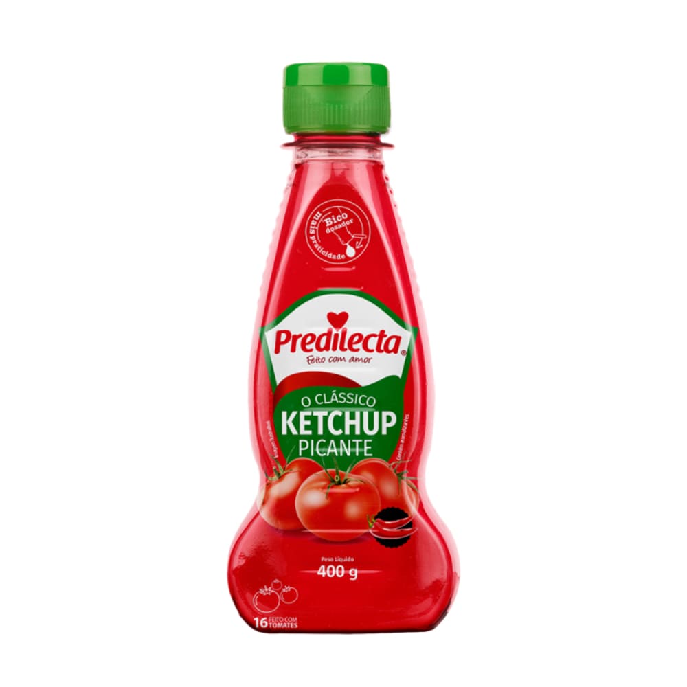 Ketchup Predilecta 400g Picante Bisnaga
