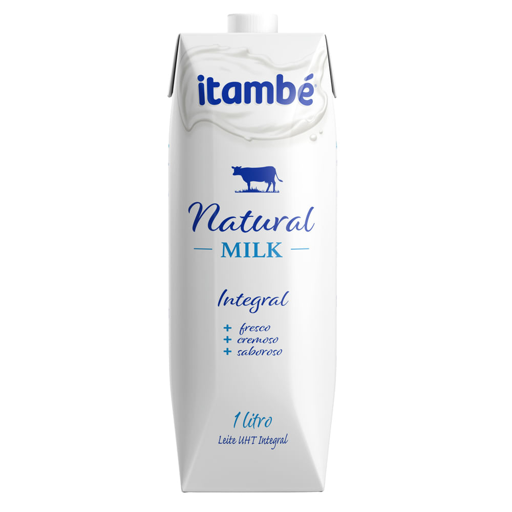 Leite Itambé Integral Natural Milk 1L