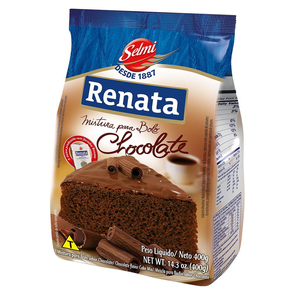 Mistura Bolo Renata 400g Chocolate