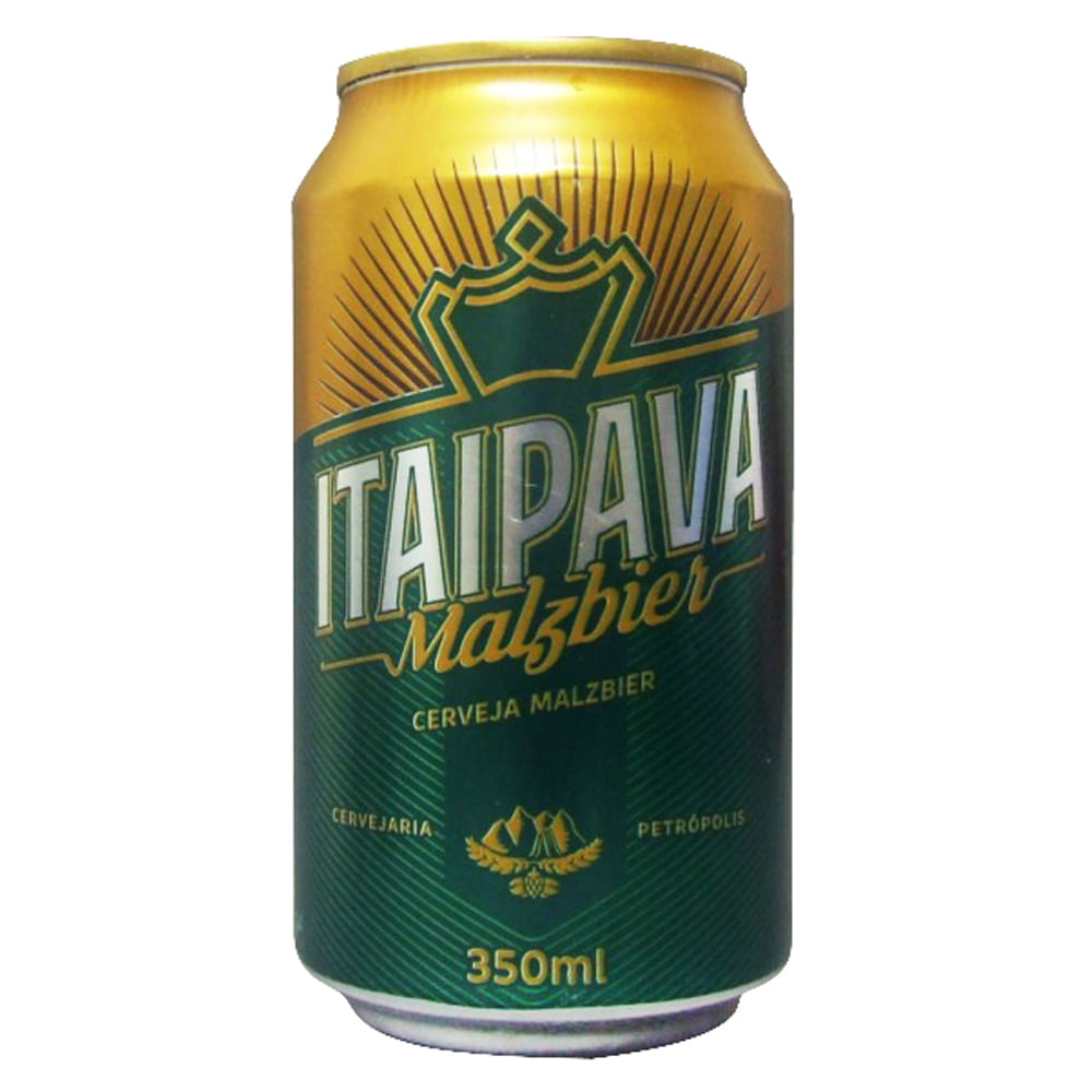 Cerveja Malzebier Lata 350ml Itaipava
