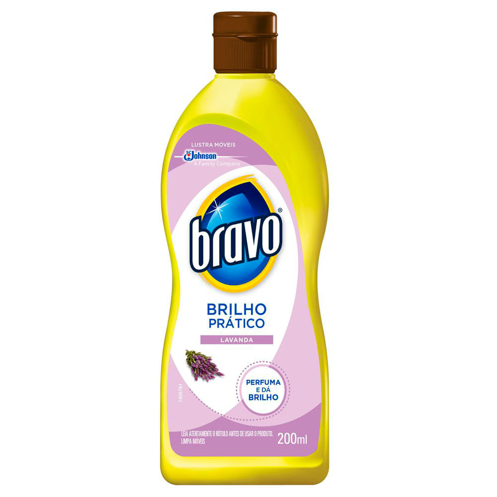 Lustra Móvel Bravo Brilho Prático Lavanda 200ml