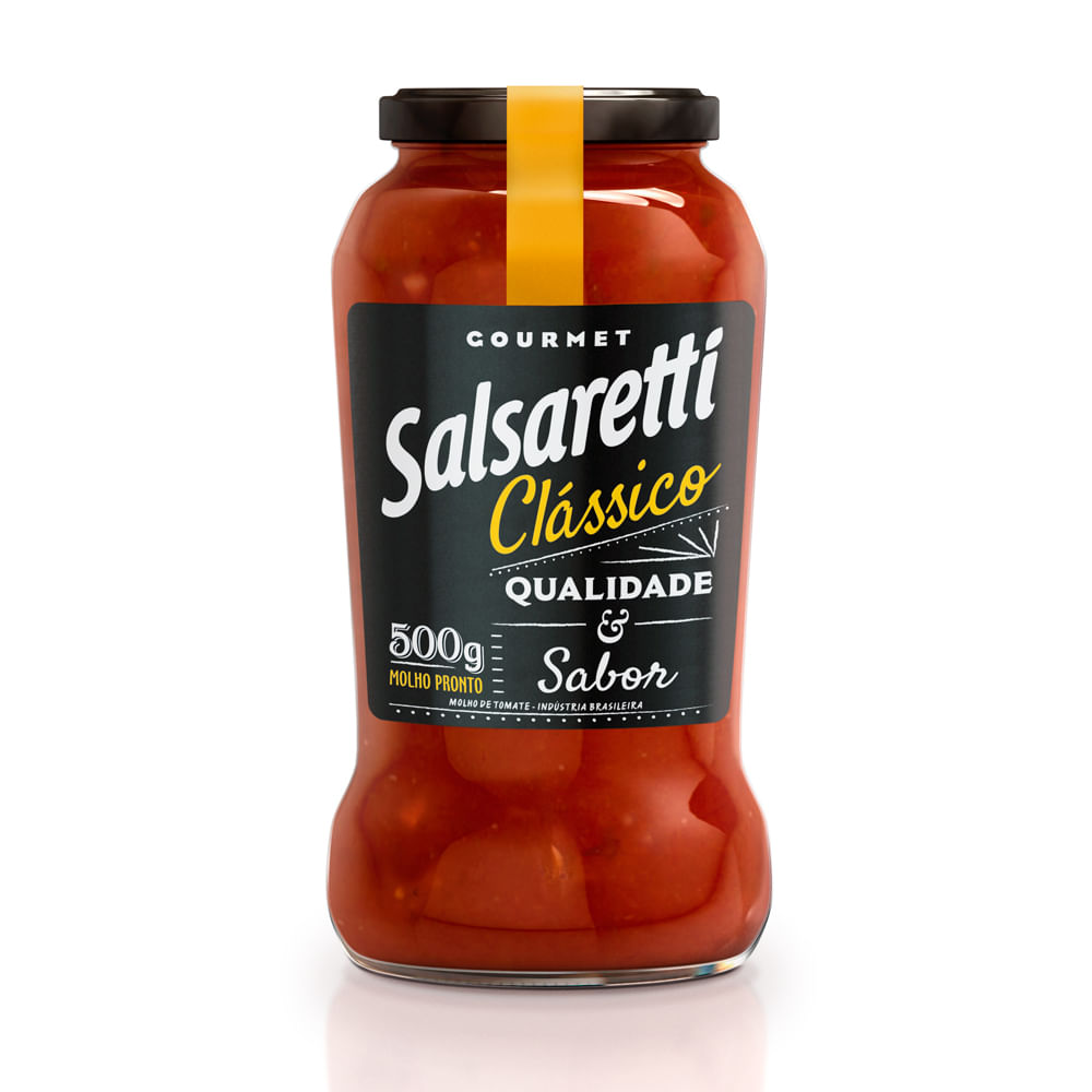 Molho Tomate Salsaretti 500g Vd Classico