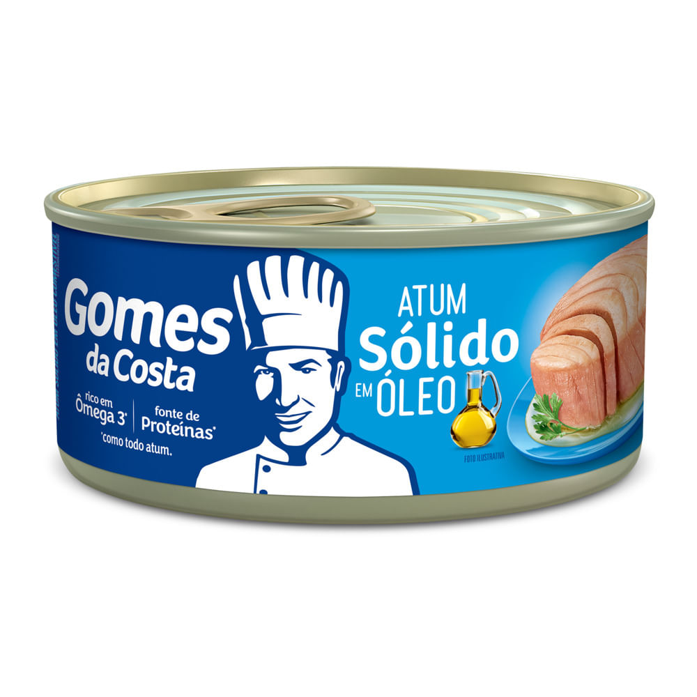 Atum Gomes Da Costa Solido Óleo 170G