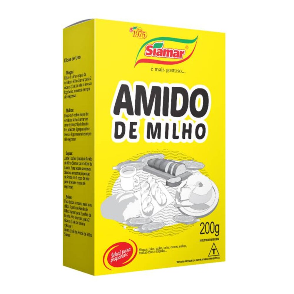Amido Milho Siamar 200g