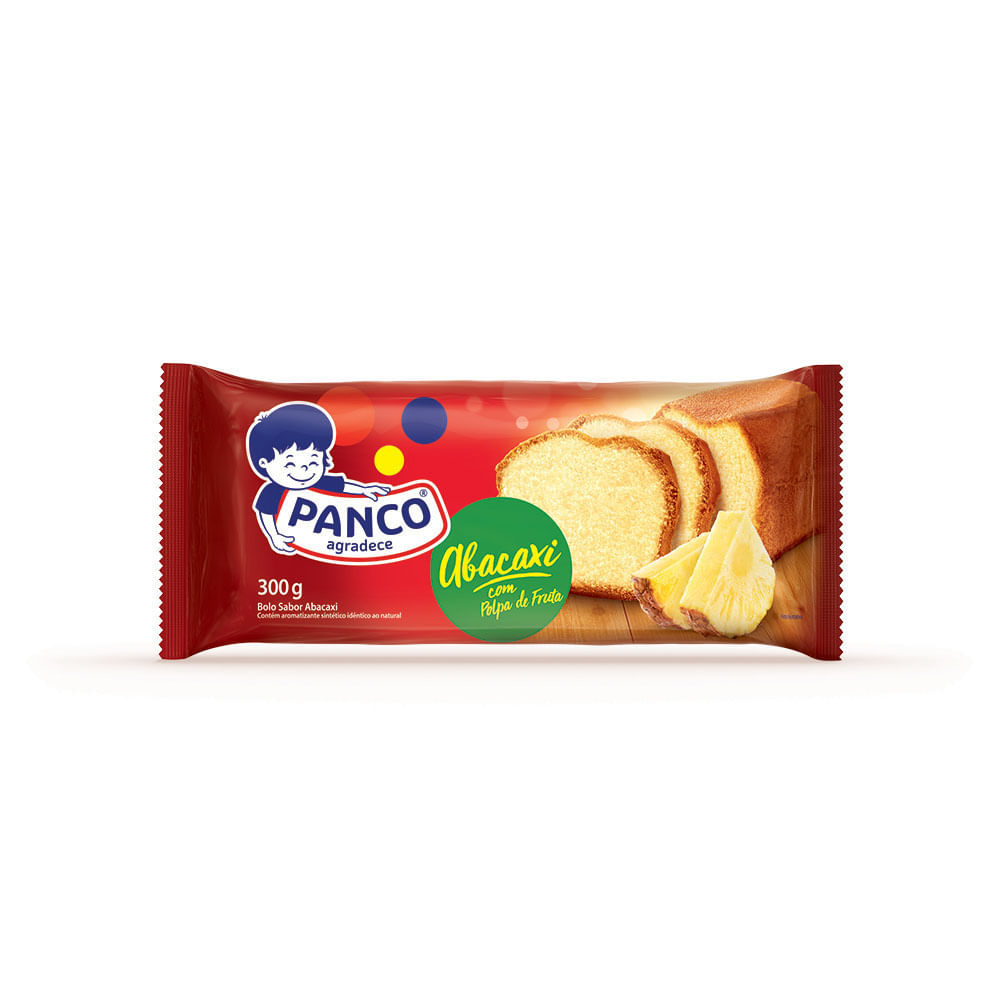 Bolo Panco 300G Com Abacaxi