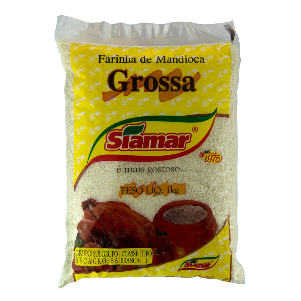 Farinha Mandioca Siamar 1k Grossa