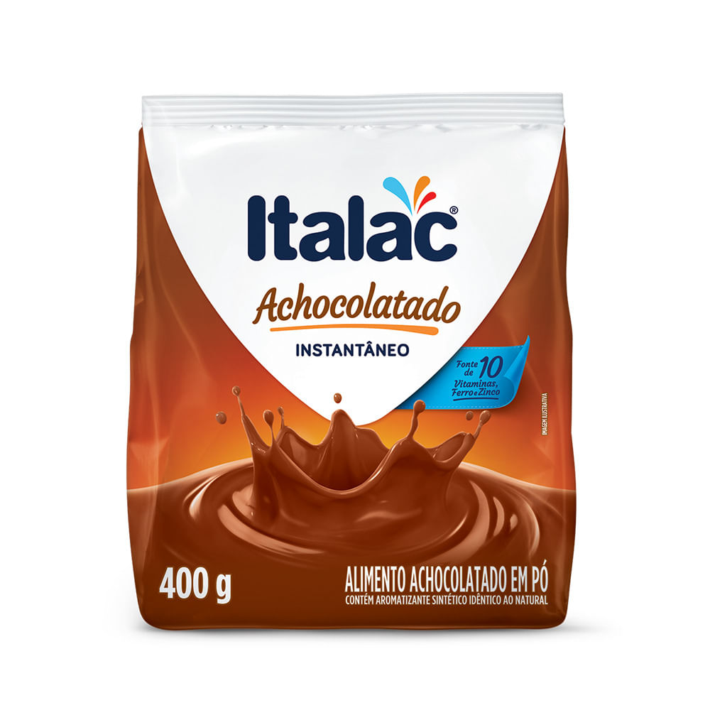 Achocolatado Pó Italac 400g Sachê