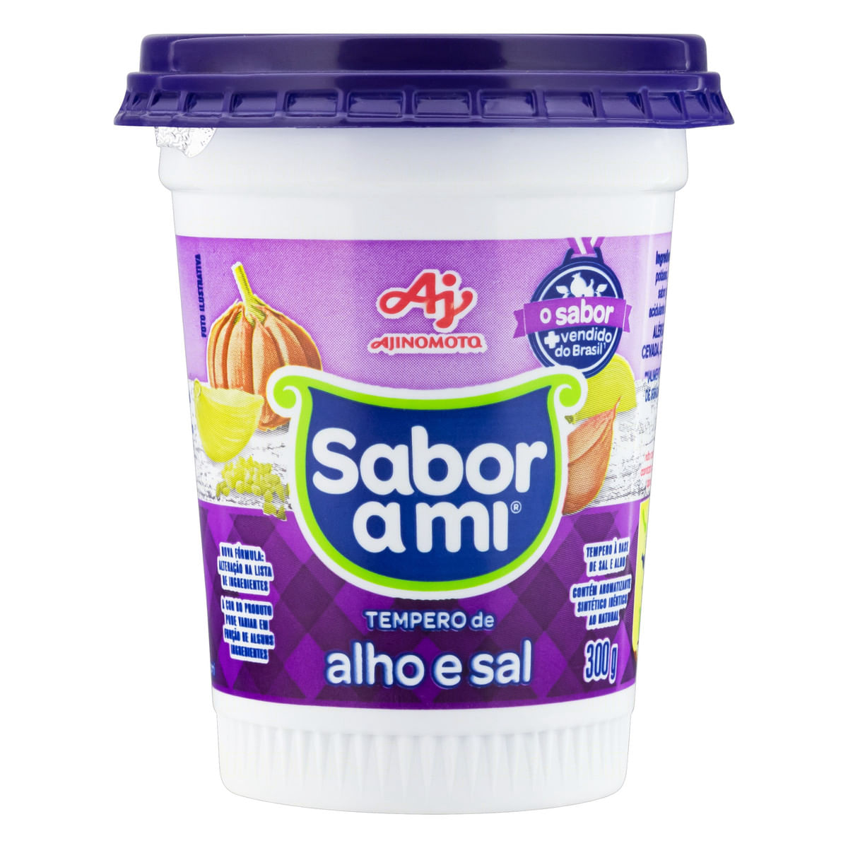 Tempero Pronto Sabor Ami Alho e Sal 300g