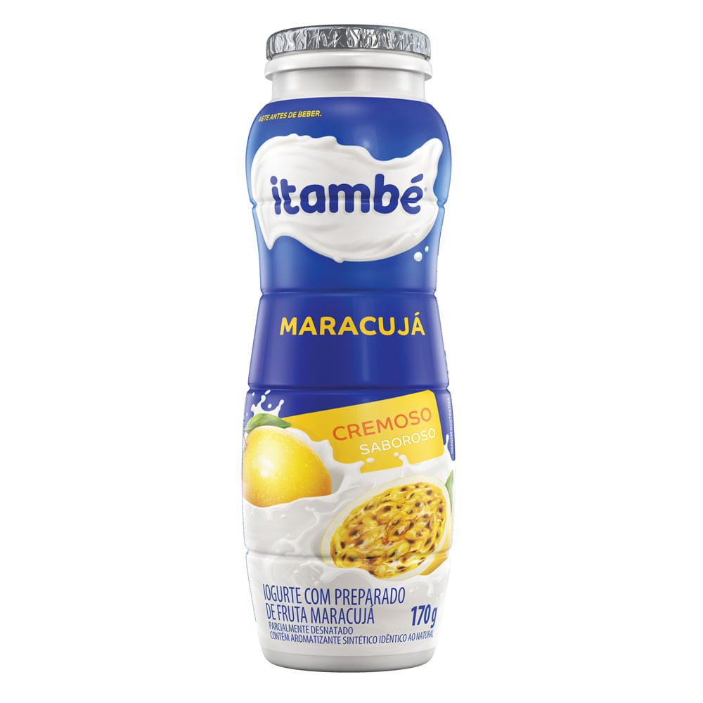 Iogurte Líquido Itambé 170g Maracujá