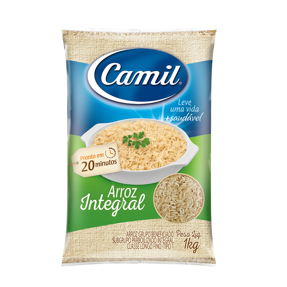 Arroz Camil Integral tipo 1 1kg