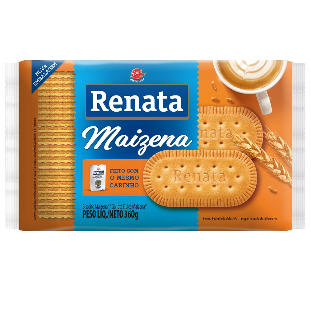 Biscoito Renata 360g Maizena
