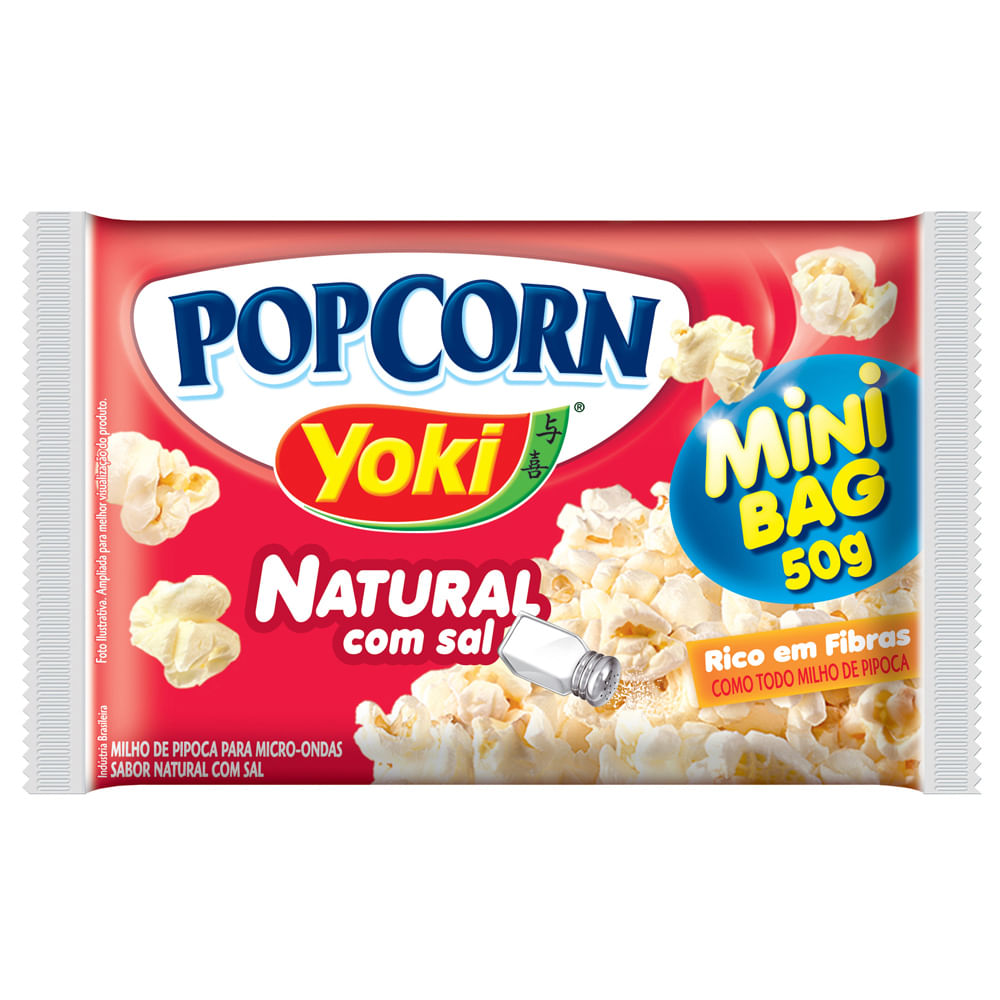 Pipoca Micr Yoki 50g 100% Integ