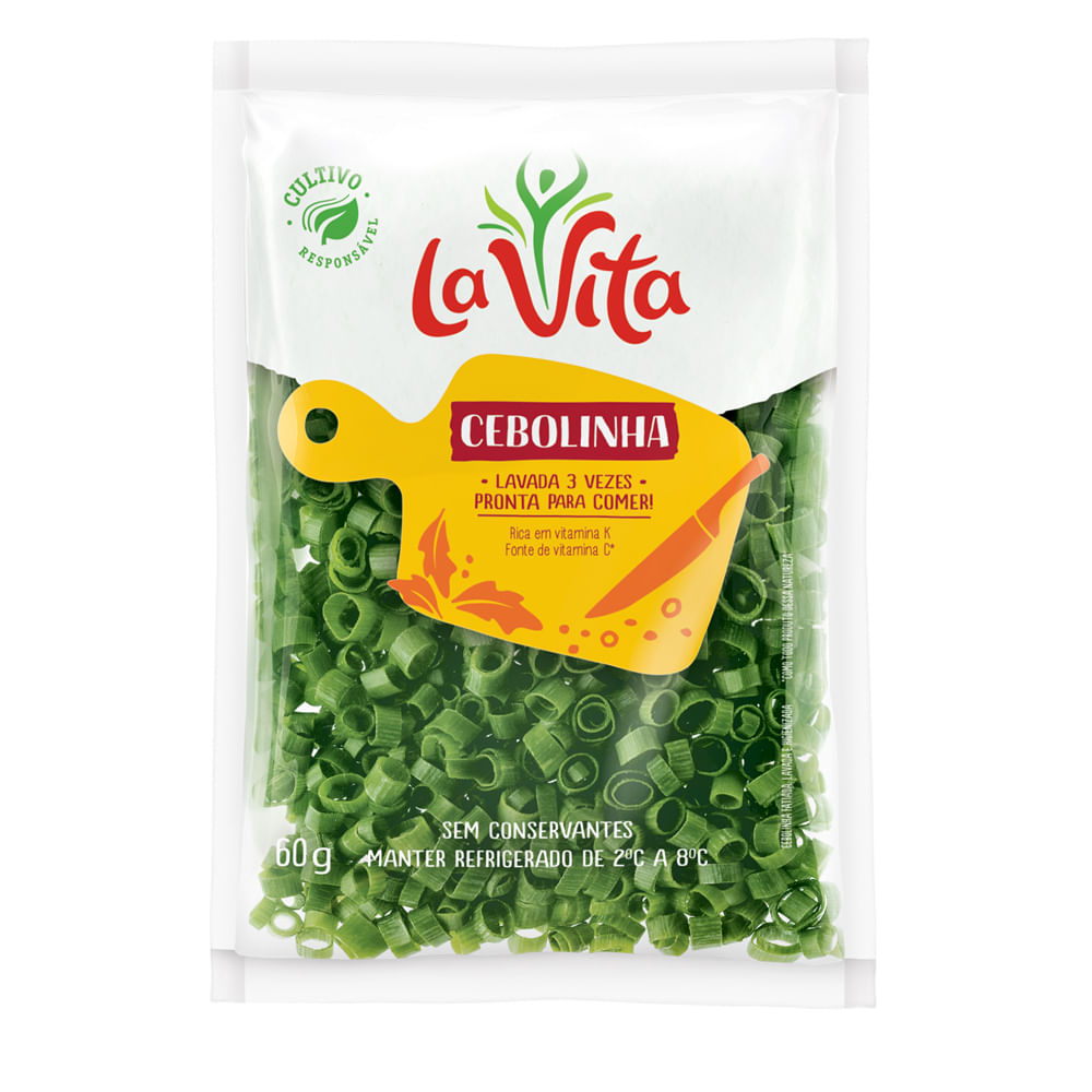 Cebolinha La Vita Pacote 60g