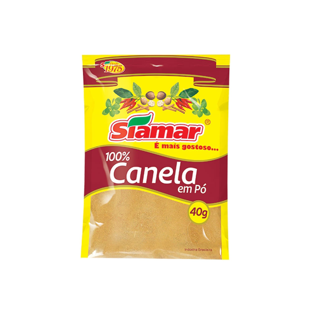 Canela em pó Siamar 40g