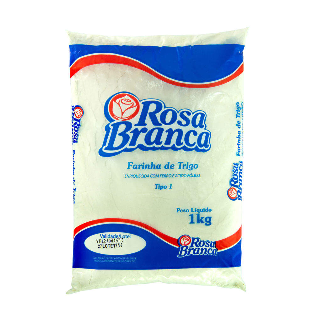 Farinha Trigo Rosa Branca 1kg Especial