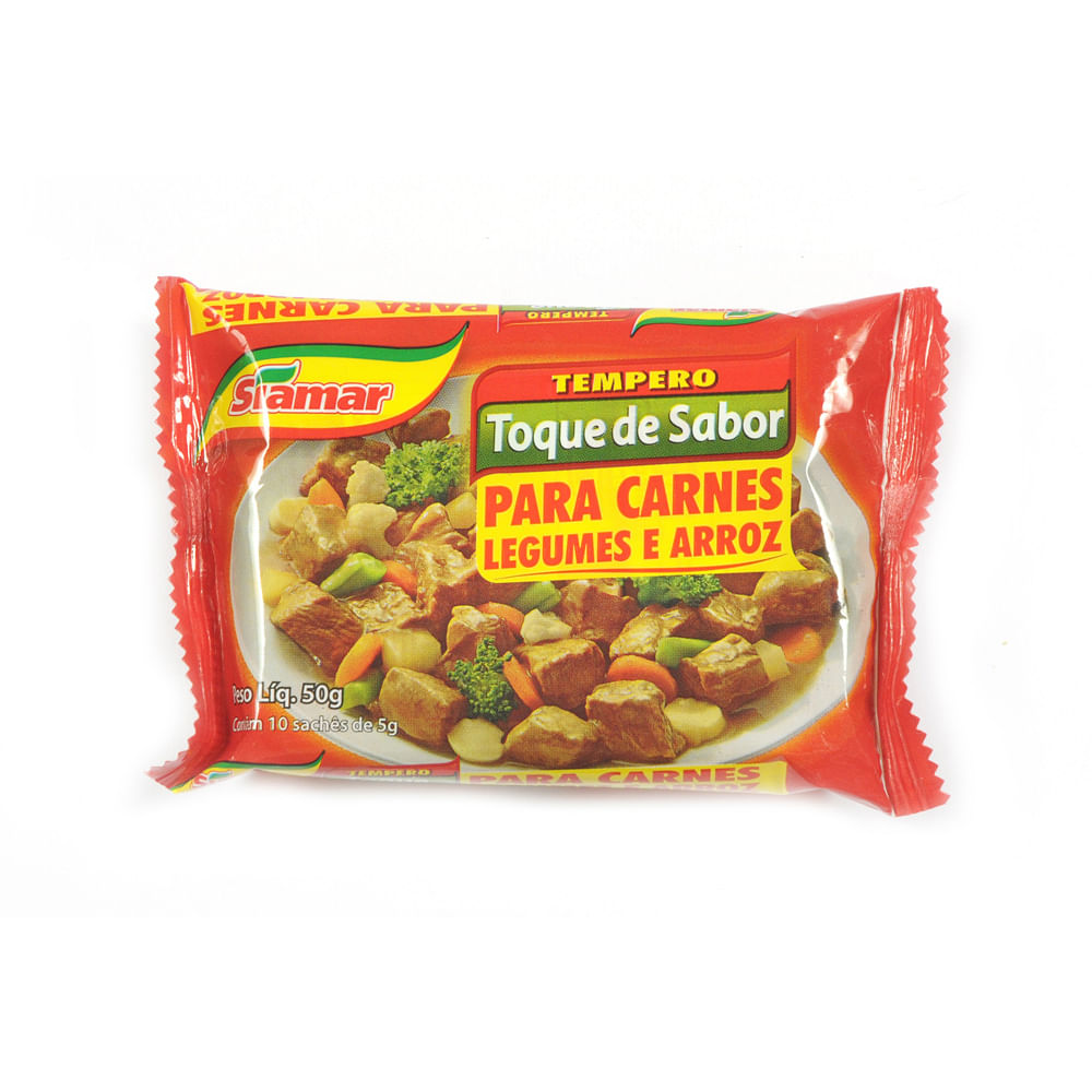 Tempero Pronto Siamar Toque Sabor 50g Carne