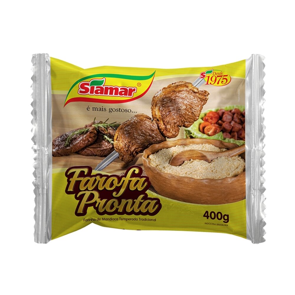 Farofa Pronta Siamar 400g