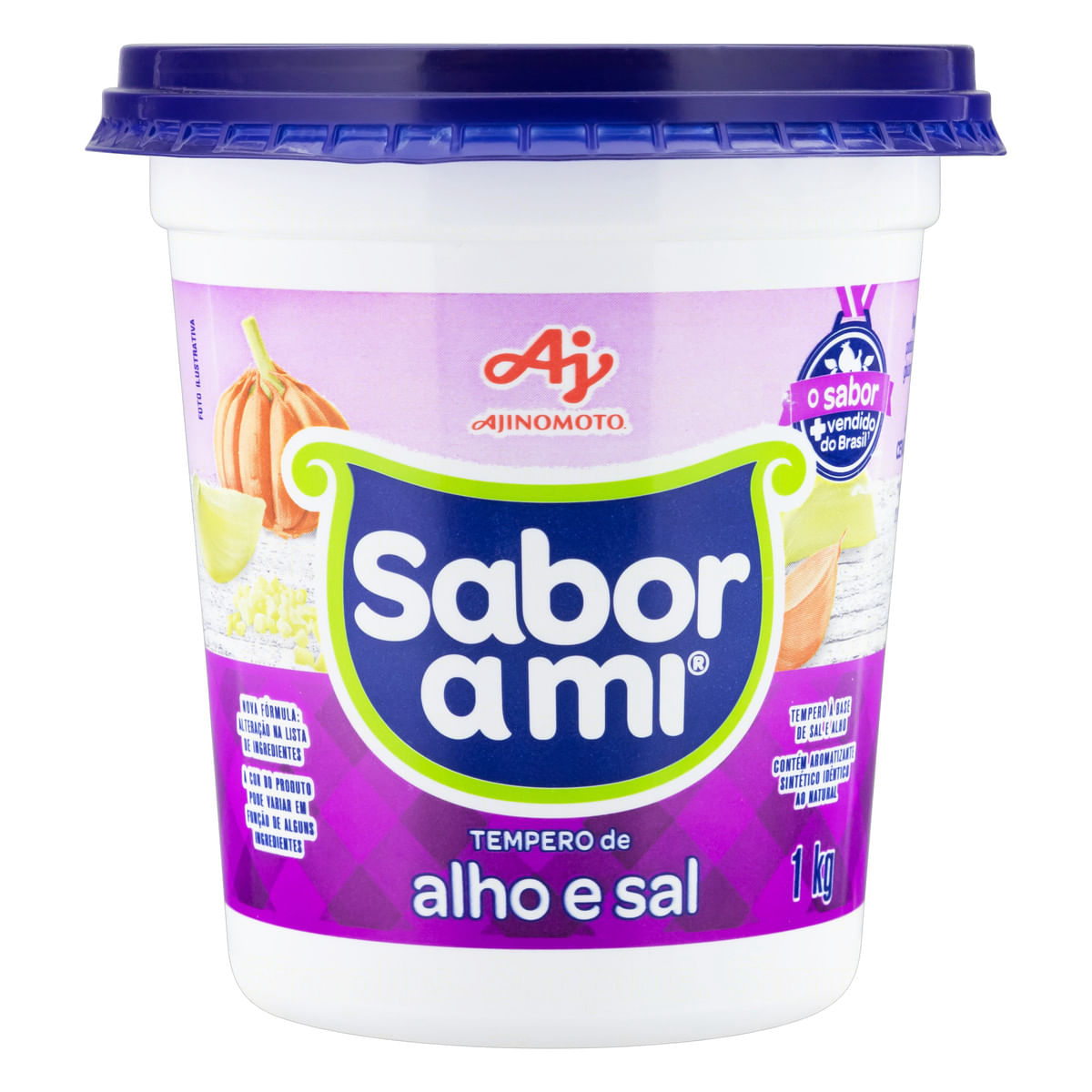 Tempero Pronto Sabor Ami Alho e Sal 1kg