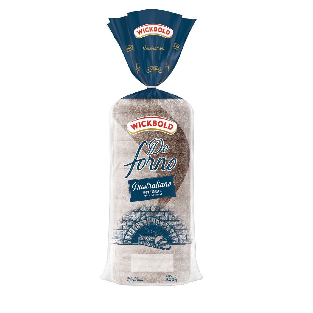 Pão Wickbold Forno 500g Integral Australiano