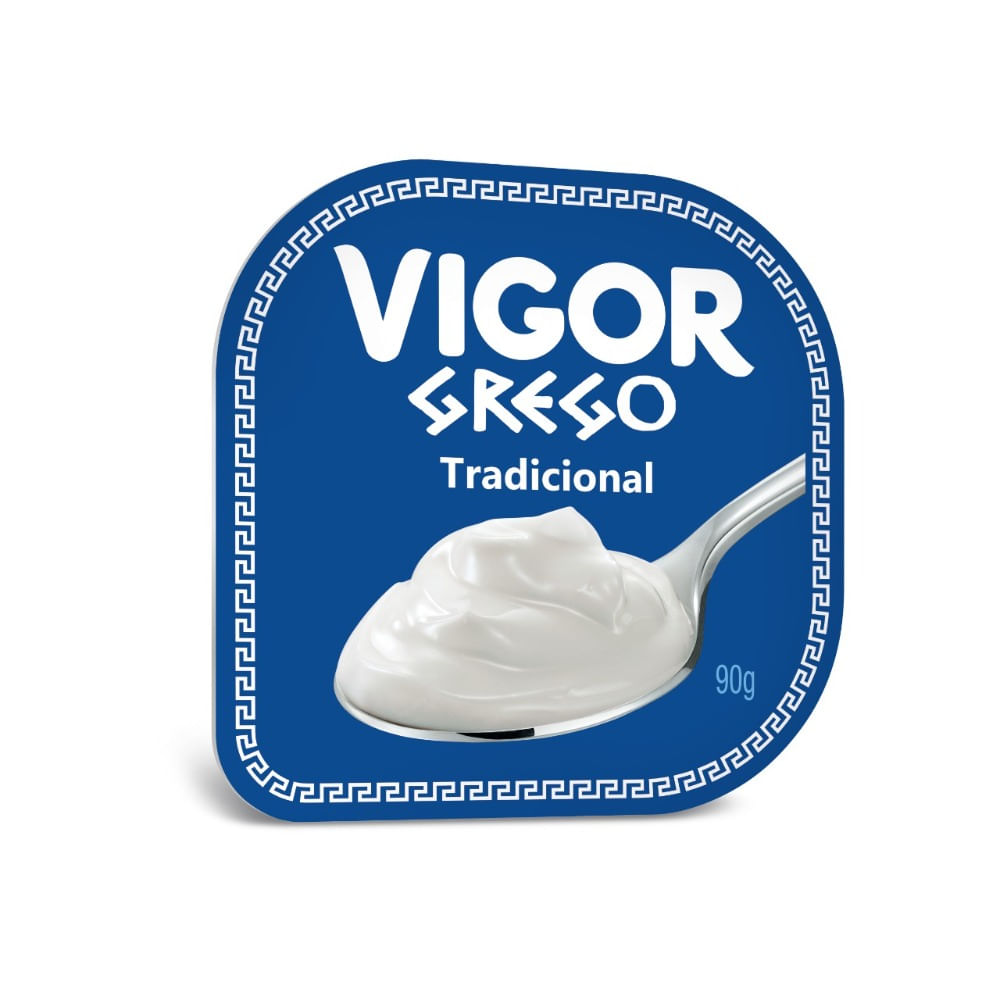 Iogurte Grego Vigor 90g Tradicional