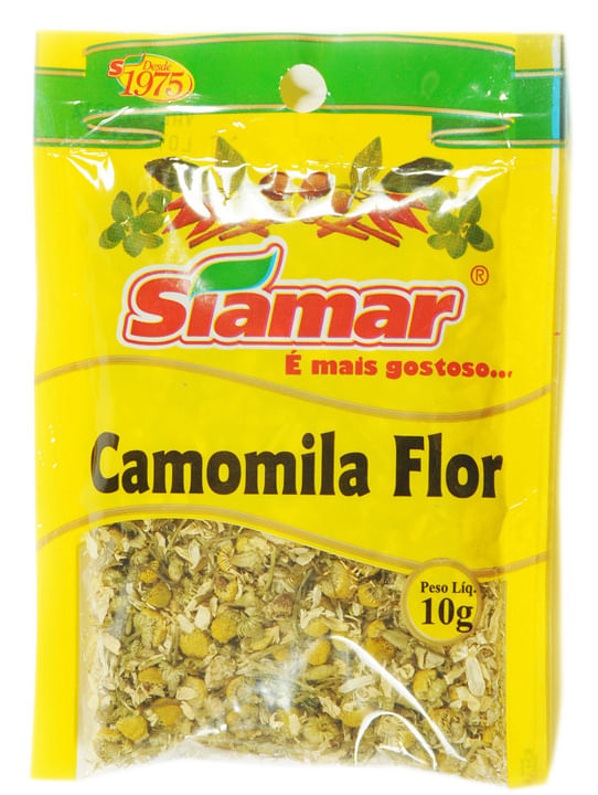 Camomila Flor Siamar 10g