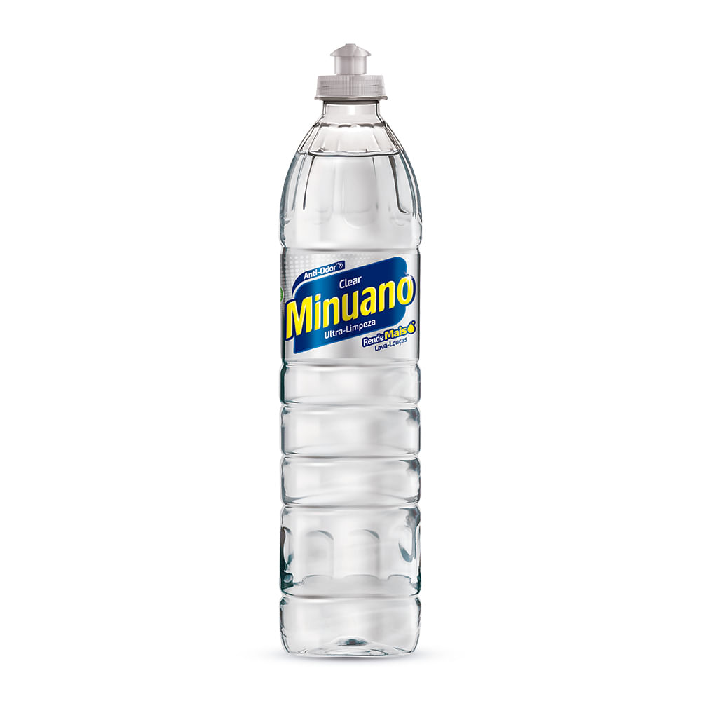 Detergente Líquido Minuano 1300 500ml Clear