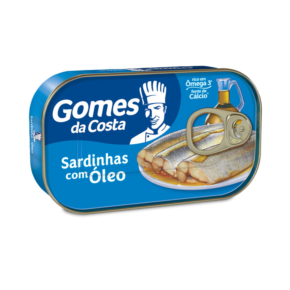 Sardinha Gomes Da Costa Óleo 125G