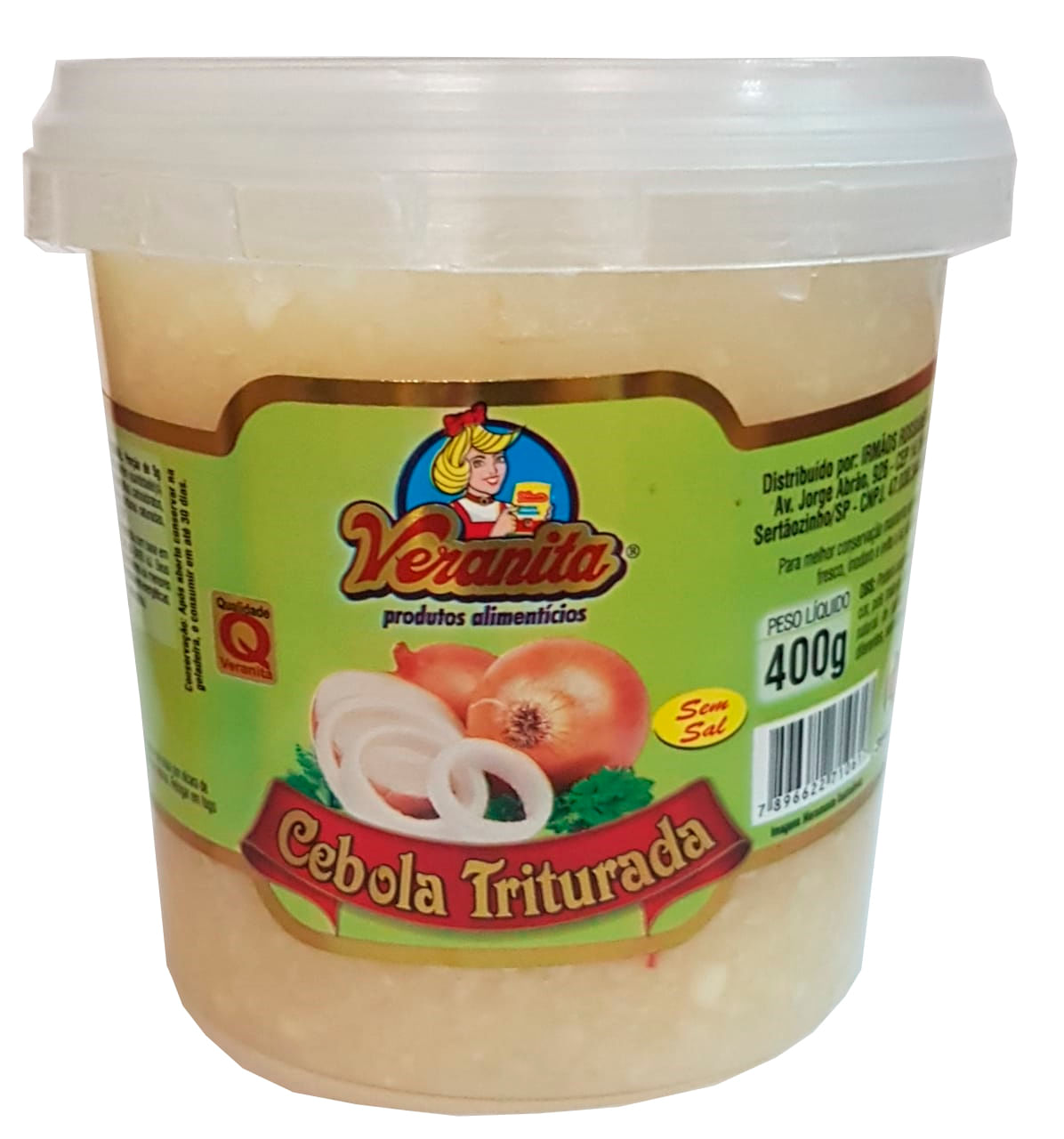 Cebola Triturada Veranita 400g