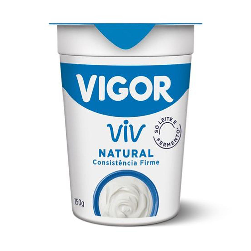 Iogurte Natural Vigor Viv 150g