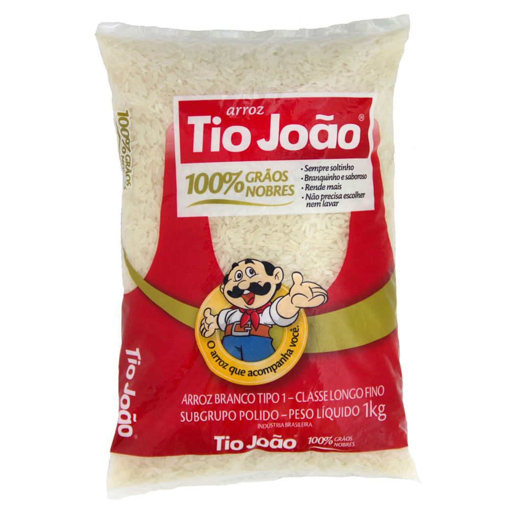 Arroz Agulhinha Tio Joao 1k Tipo 1