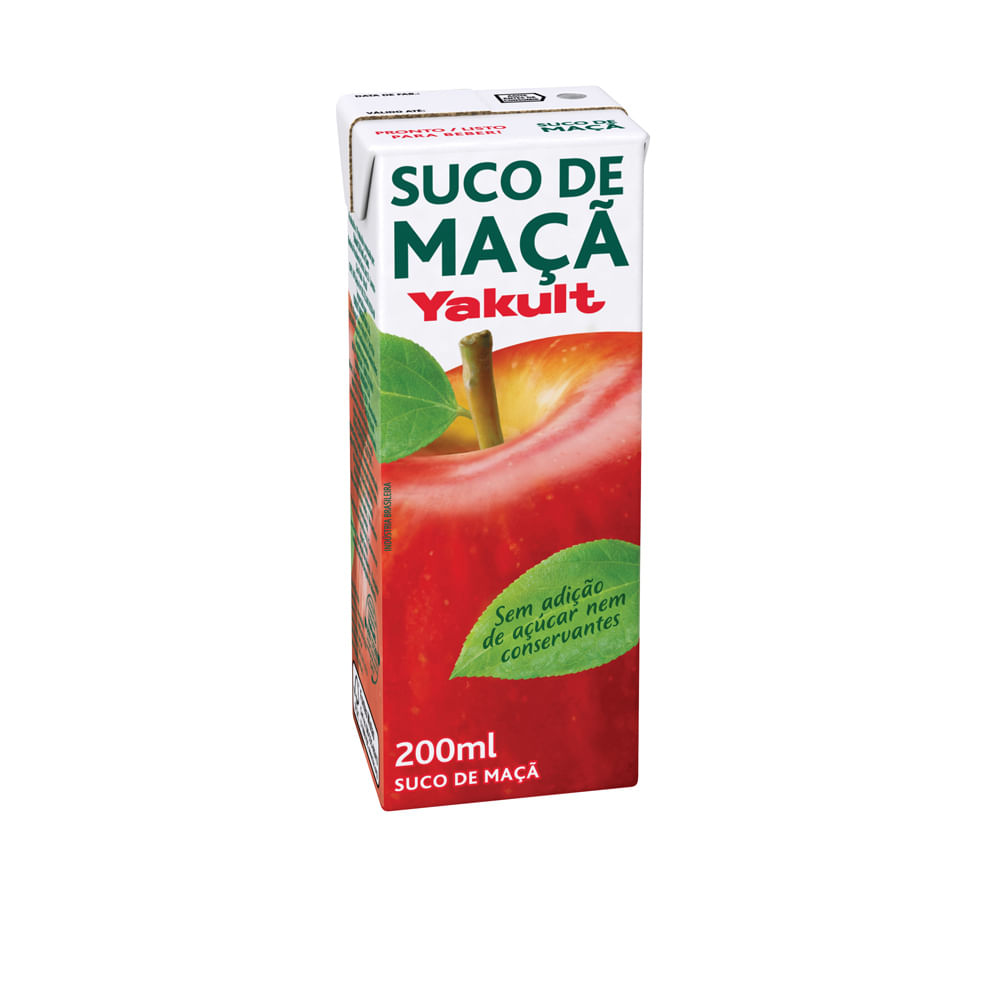 Suco Yakult Maçã 200ml