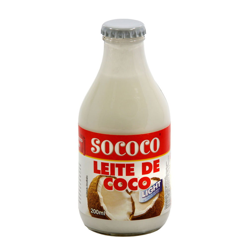 Leite Coco Sococo 200ml Light