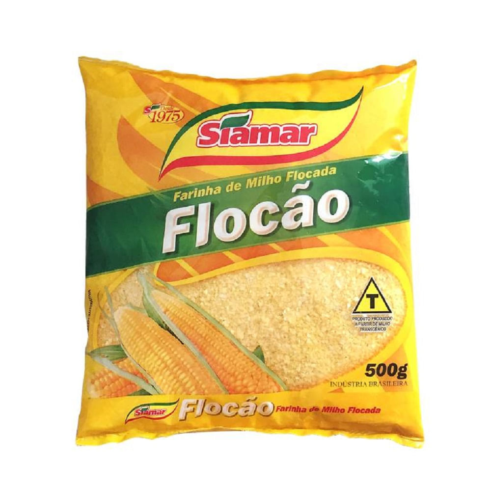 Flocao Milho Siamar 500g