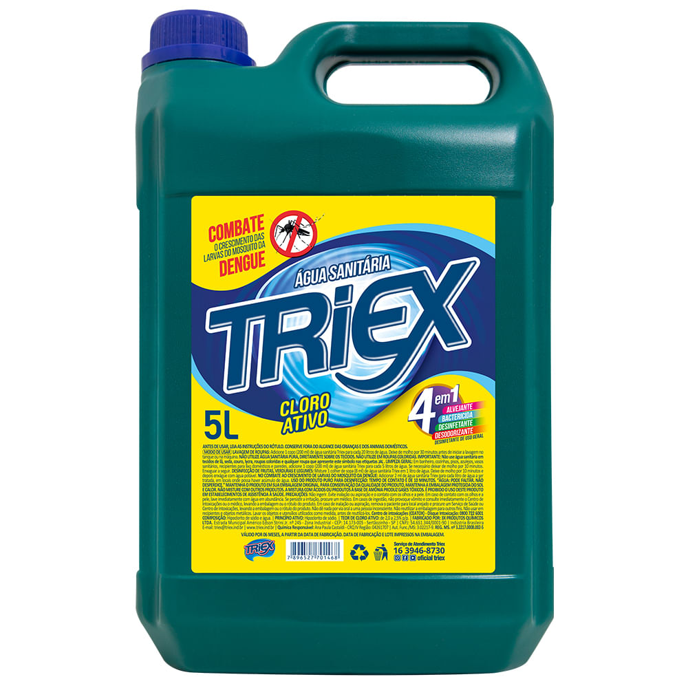 Água Sanitária Triex 5L