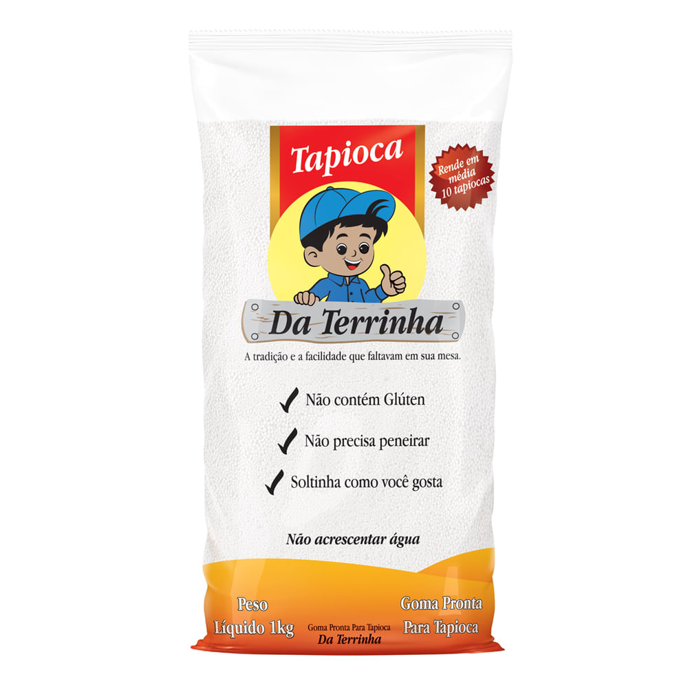 Goma Pronta Tapioca Da Terrinha 1kg