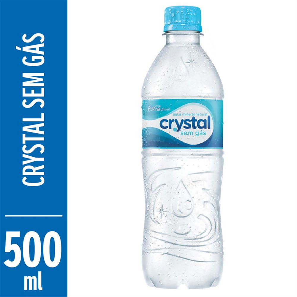 Água Mineral 500ml S/Gás Crystal