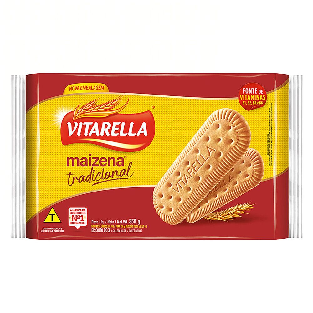 Biscoito Vitarella Maizena Tradicional 350g
