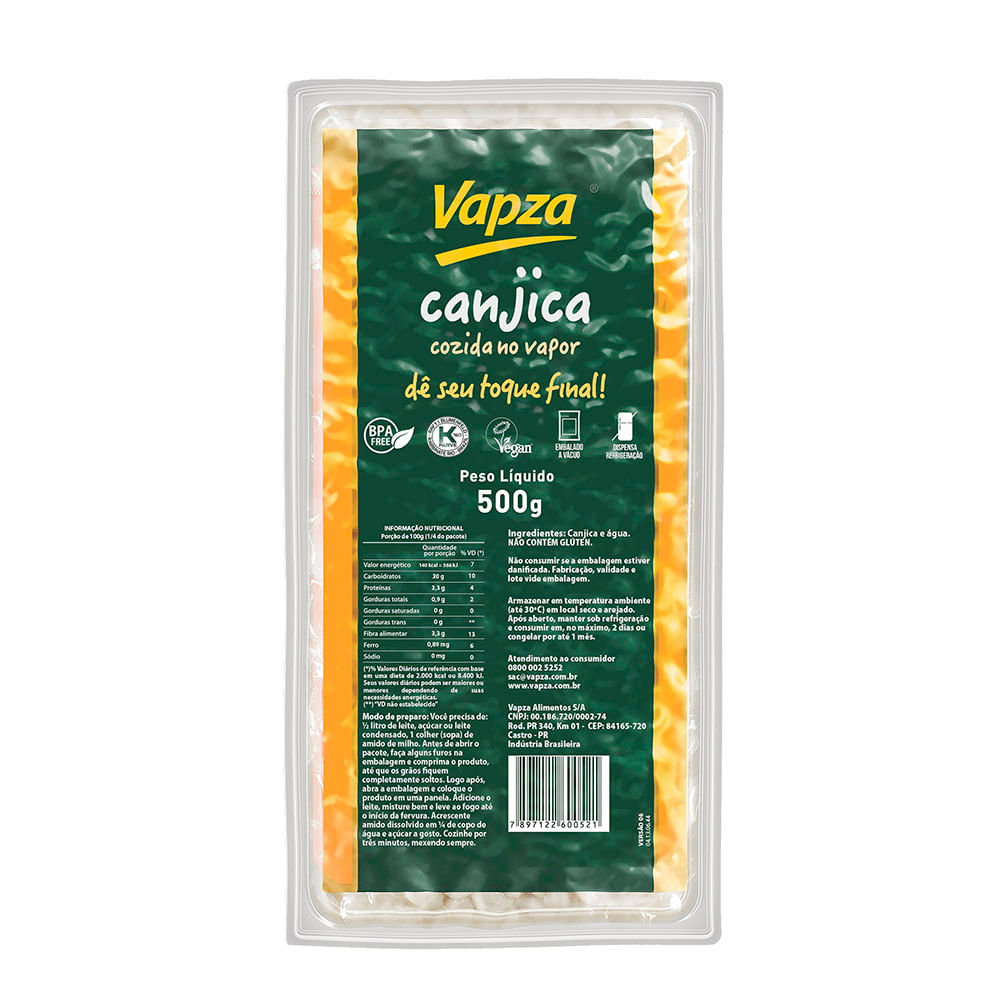 Canjica Vapza 500g