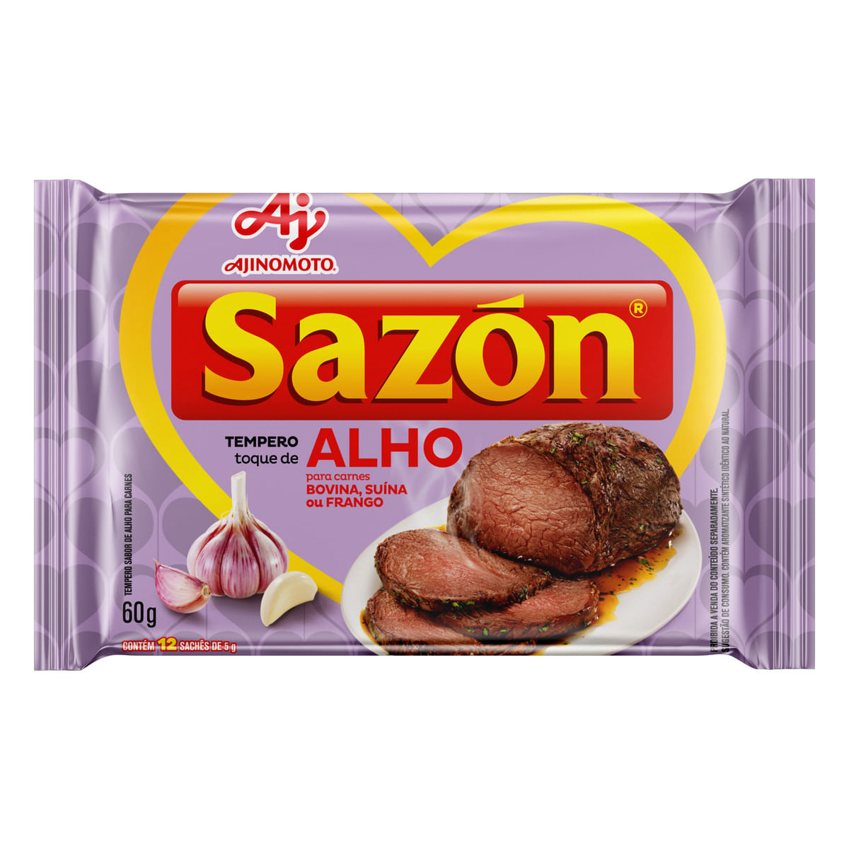 Tempero SAZÓN® Toque de Alho 60g