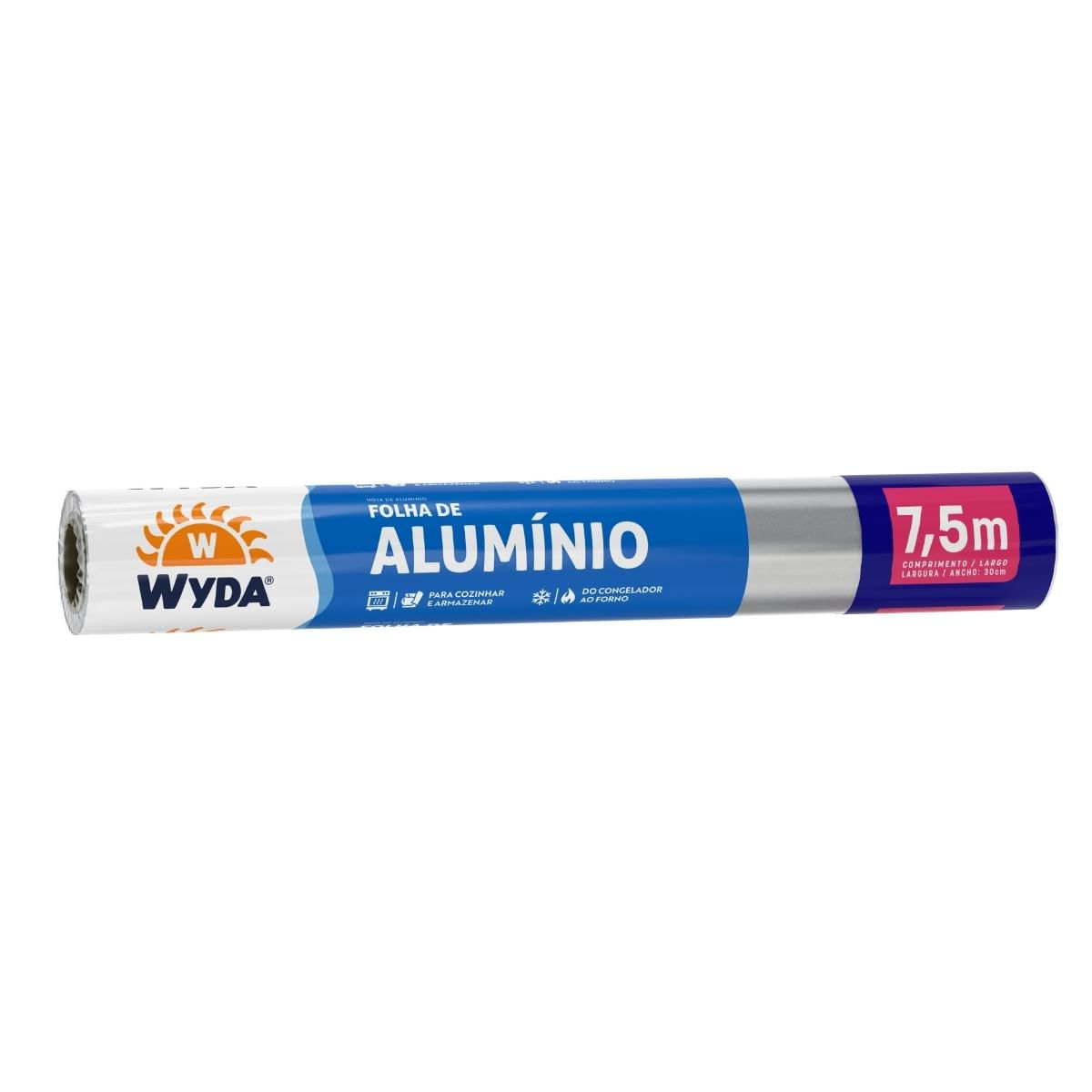 Papel Aluminio Wyda 30x7,5