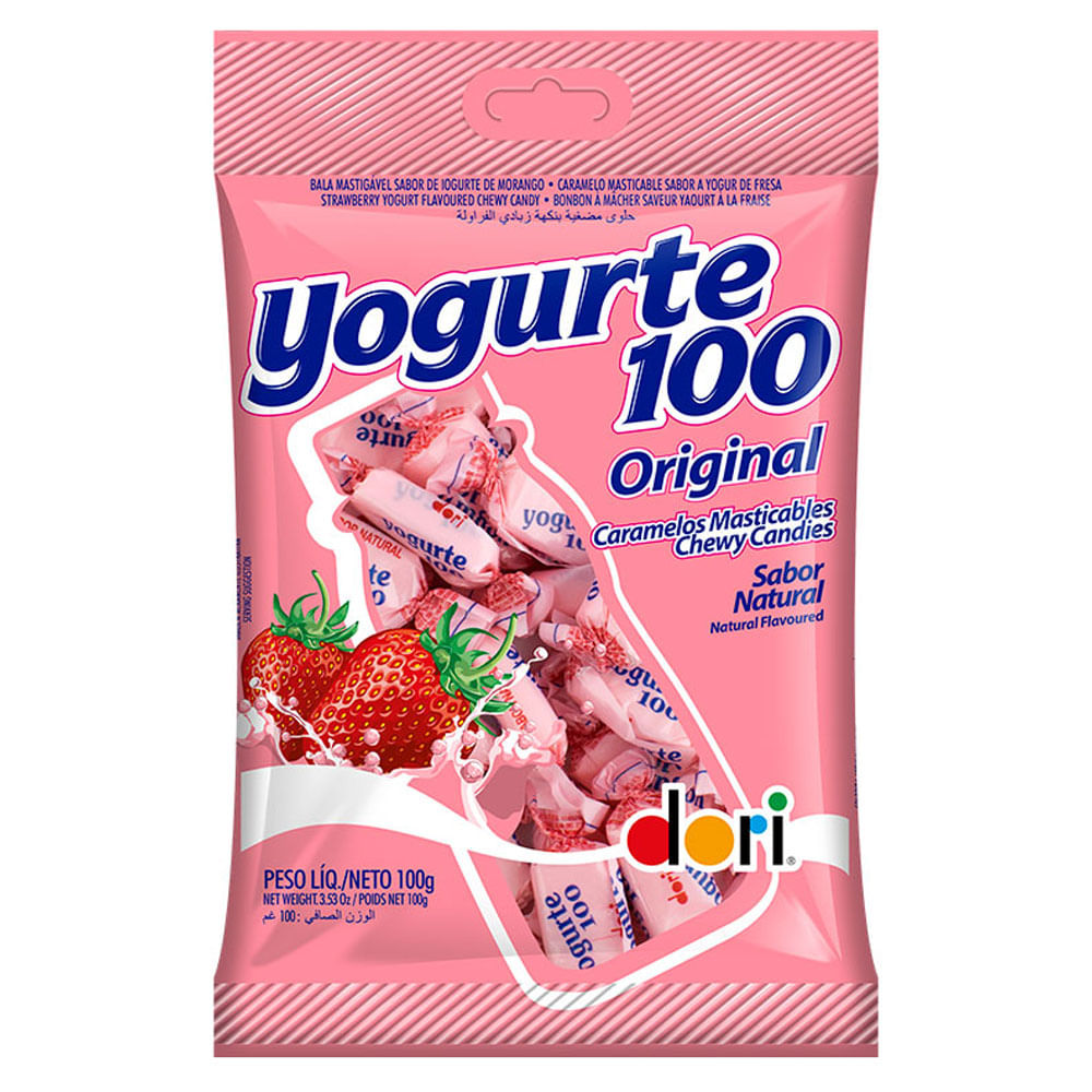 Bala Yogurte 100 Dori Original 100g
