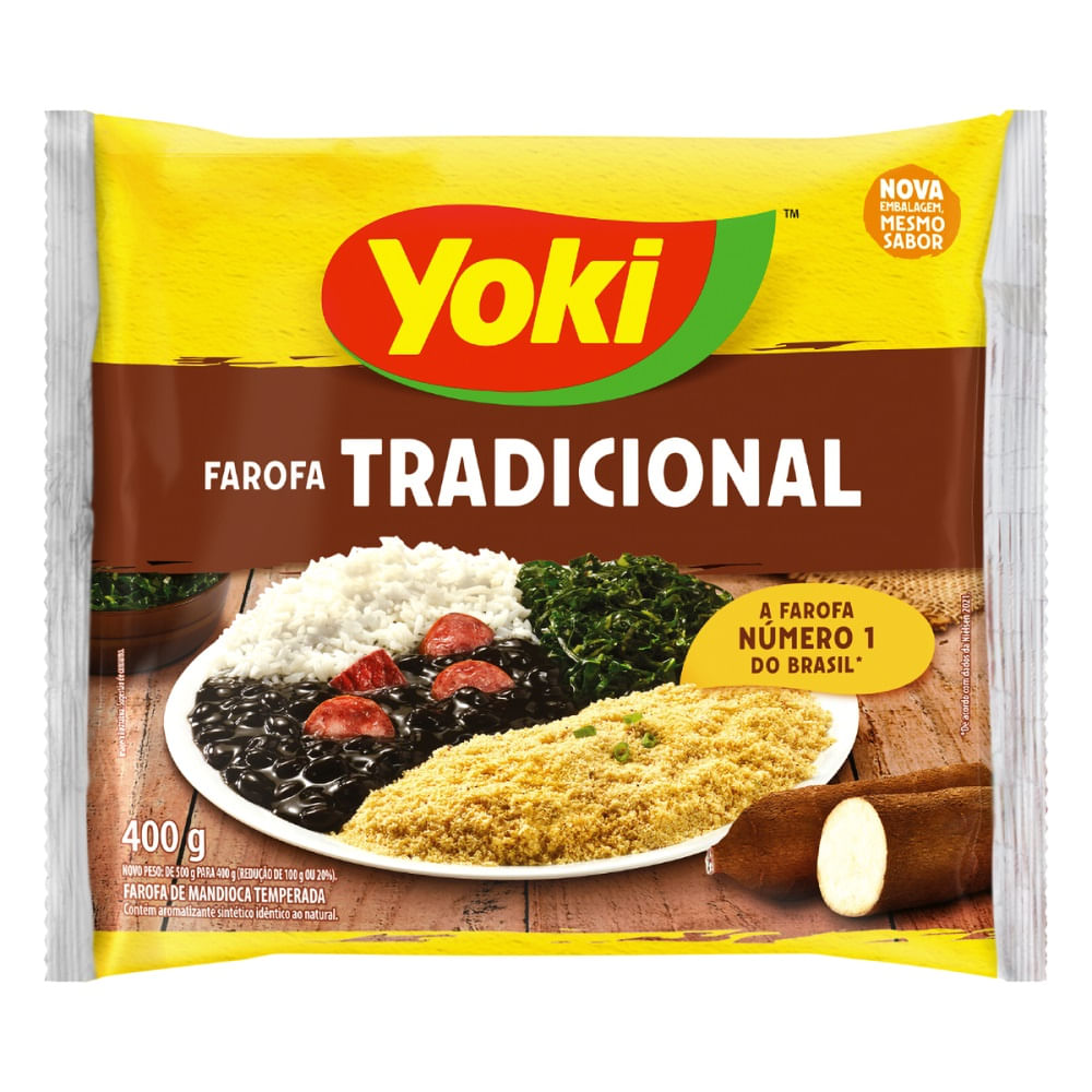 Farofa Pronta Yoki 400g