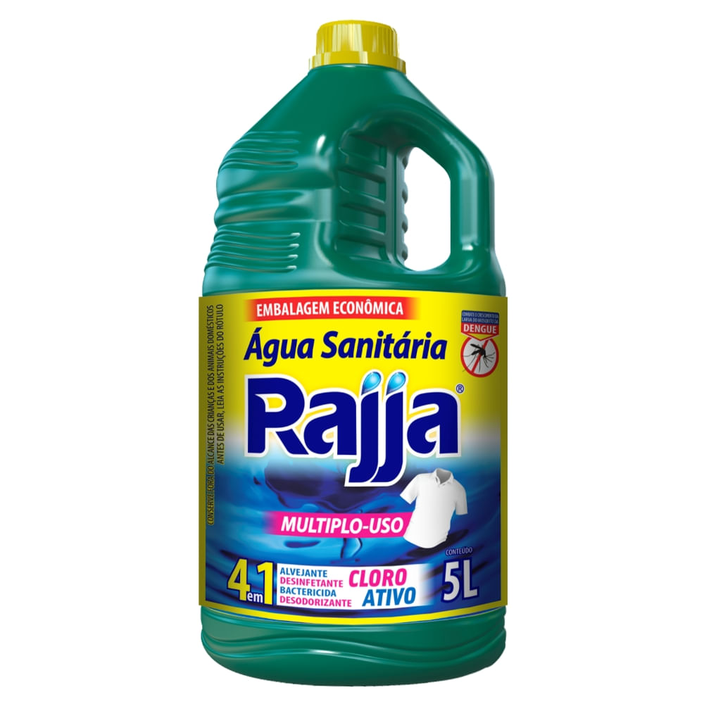 Água Sanitária Rajja 5L