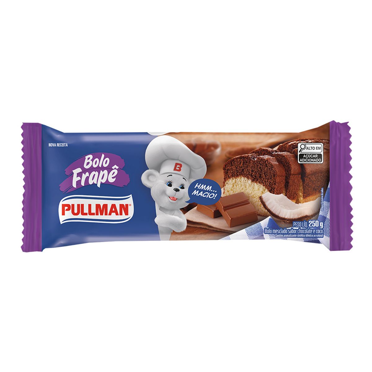 Bolo Pullman Frapê 250g