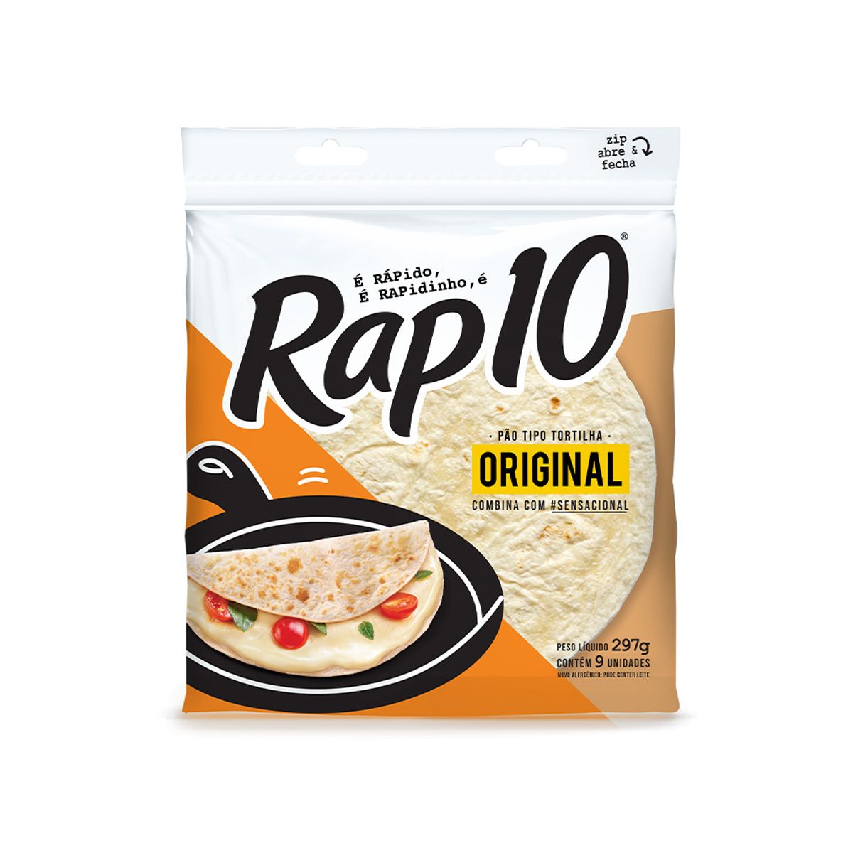 Pão Tortilha Rap10 297g