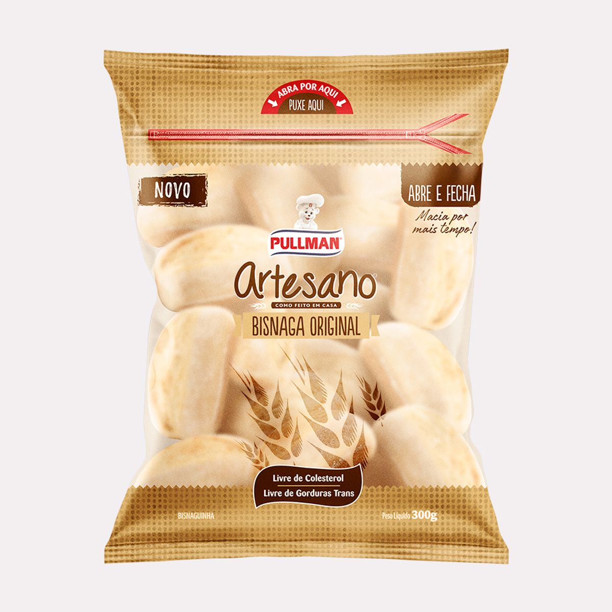 Pão Bisnaga Pullman 300G Artesano