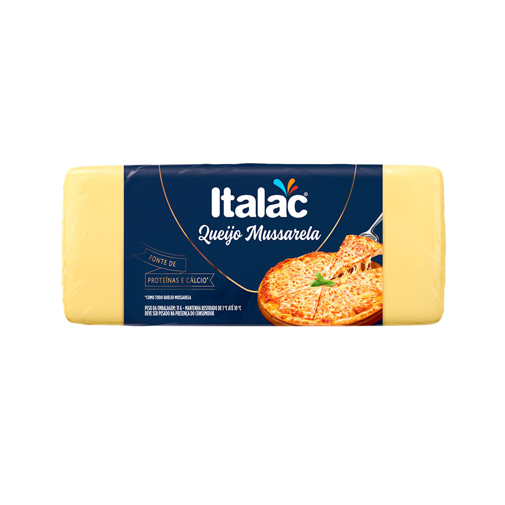Queijo Muçarela Italac 3,5 Kg Peça